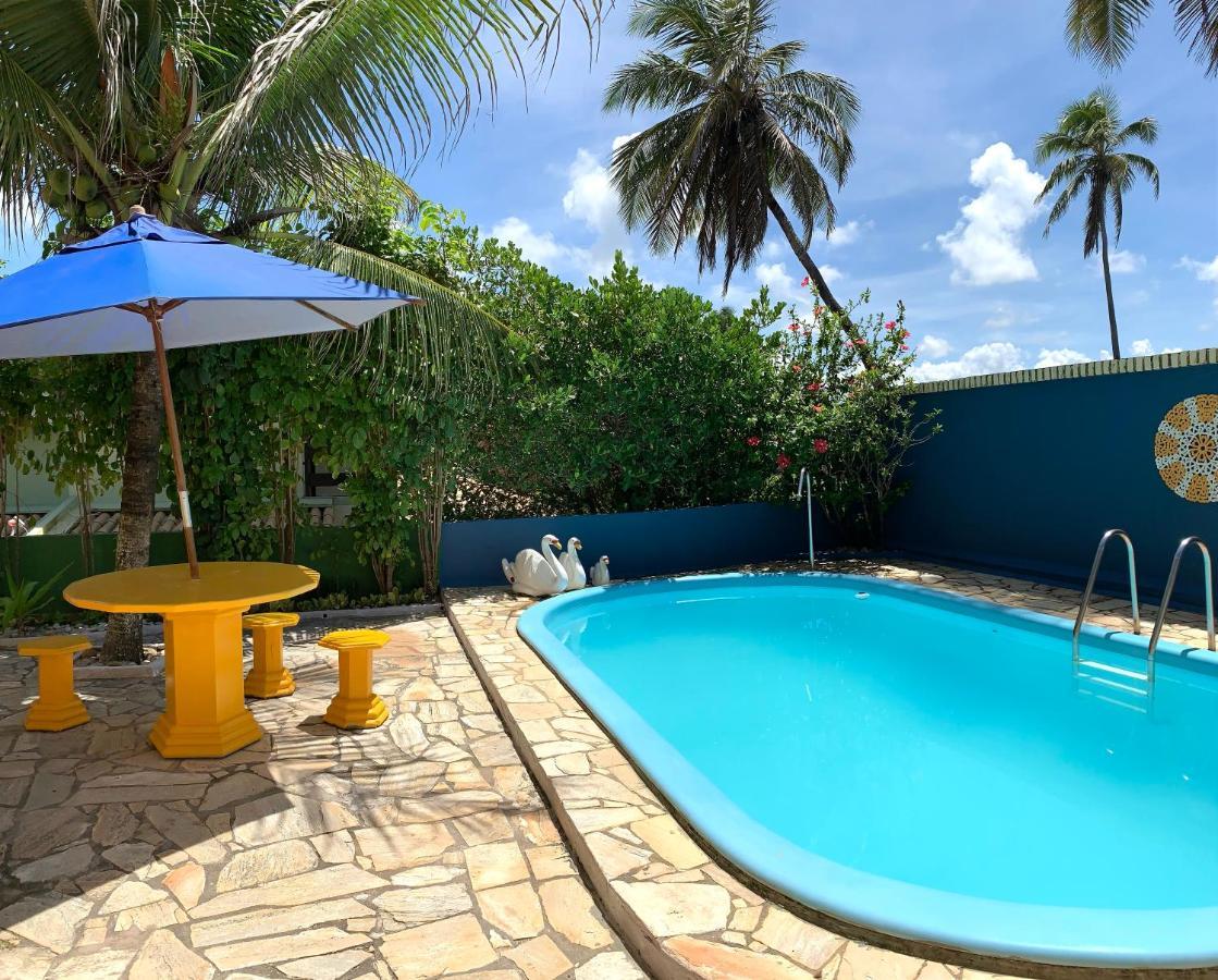 Casa Em Condominio, Beira Mar E Piscina Barra De Sao Miguel - Maceio- Al Exterior photo
